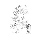 Craftsman 247889702 transmission/wheels diagram