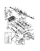 Gear drive transaxle