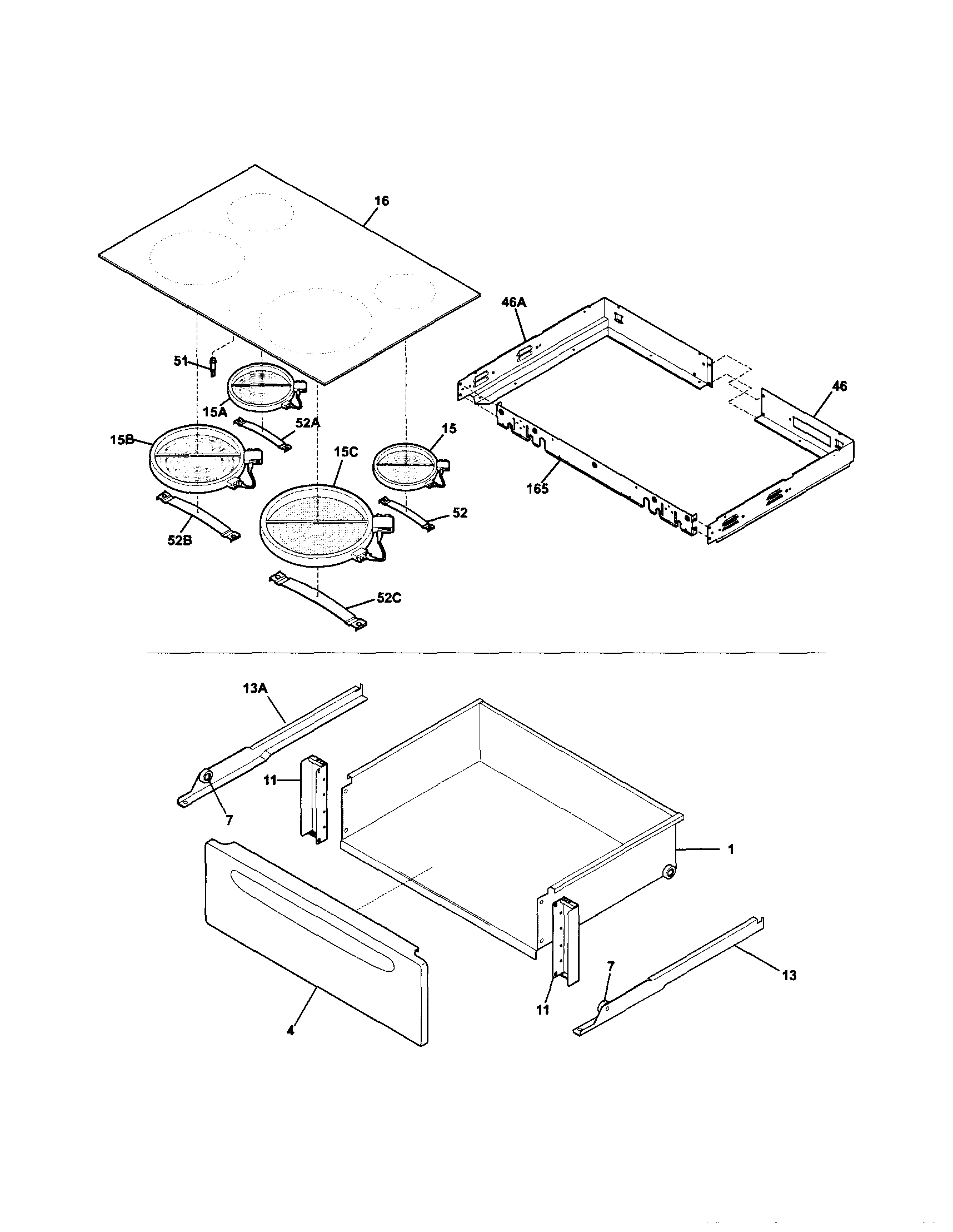 Top/drawer