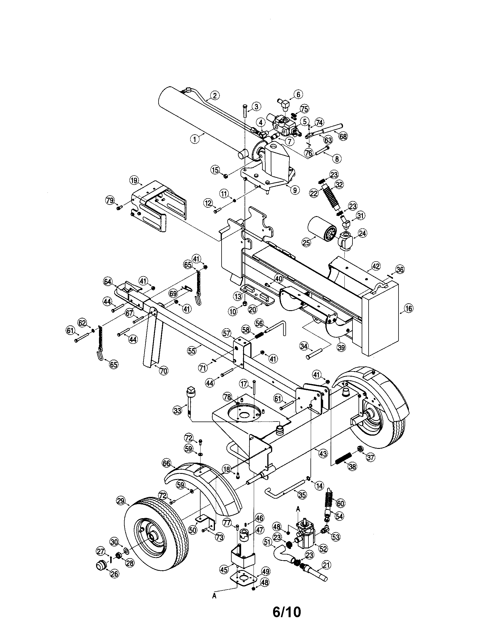 Log splitter