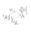 Wheels & depth stake assembly