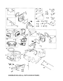 Head-cylinder/blower housing