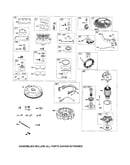Carburetor/motor-starter