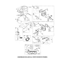 Briggs & Stratton 445677-1198-B1 blower housing/head-cylinder diagram