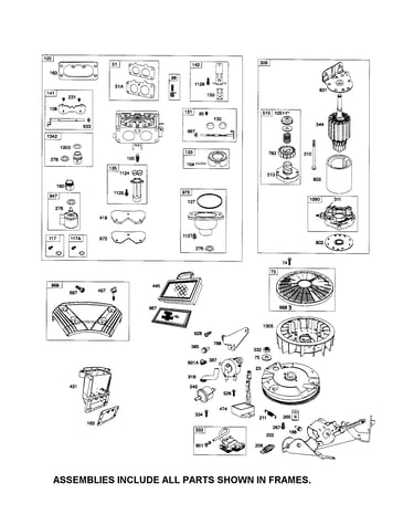 Carburetor/motor-starter