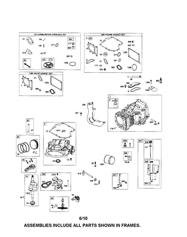 Cylinder/sump/crankshaft