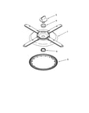 Lower washarm & strainer