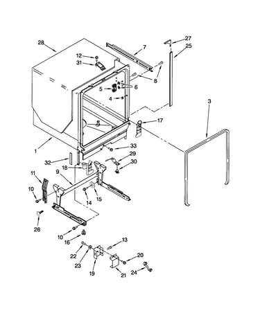 Tub & frame