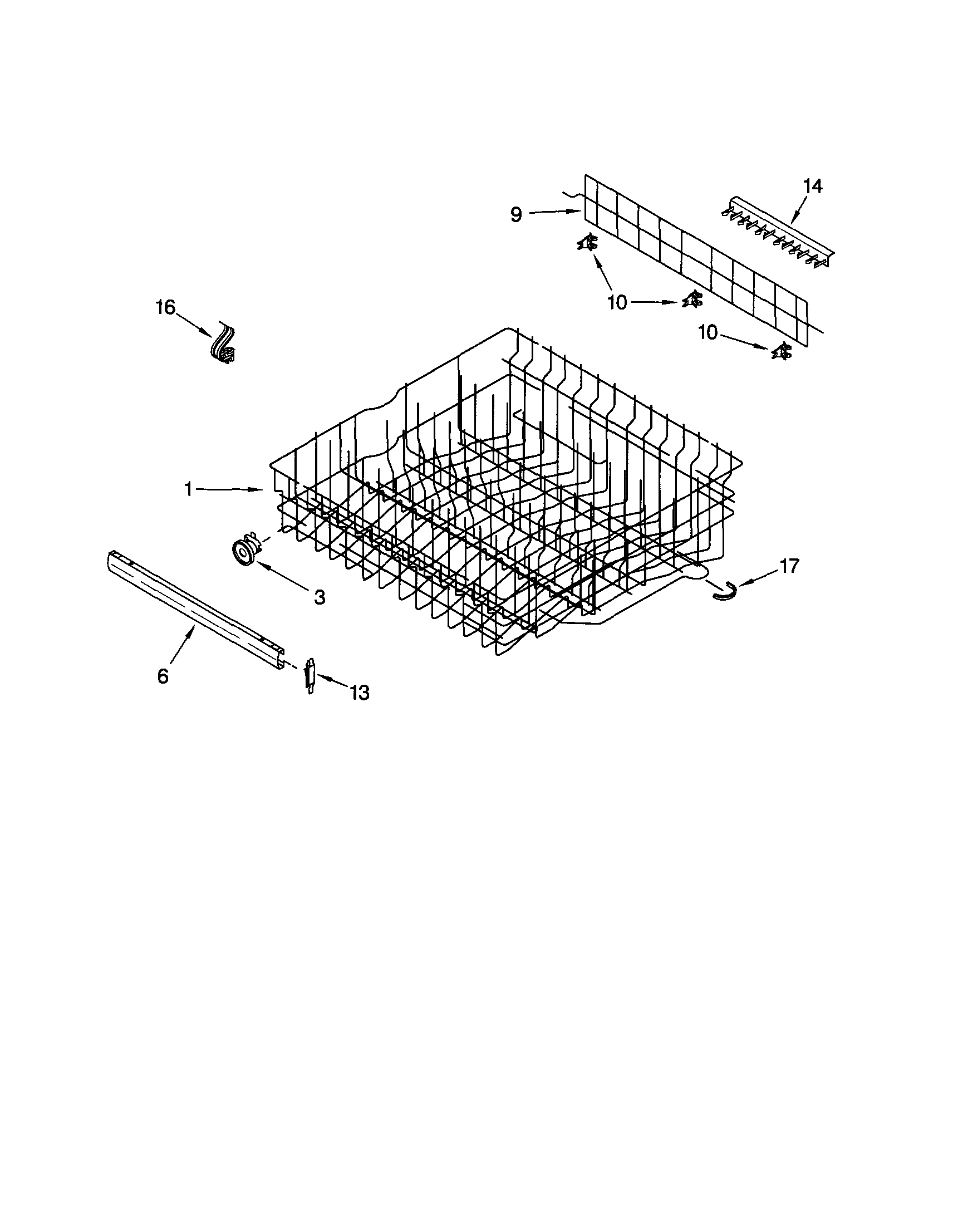 UPPER RACK & TRACK