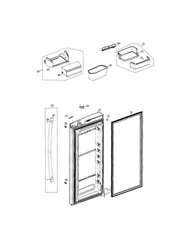 Refrigerator right door