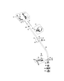 Shield/handle/drive shaft