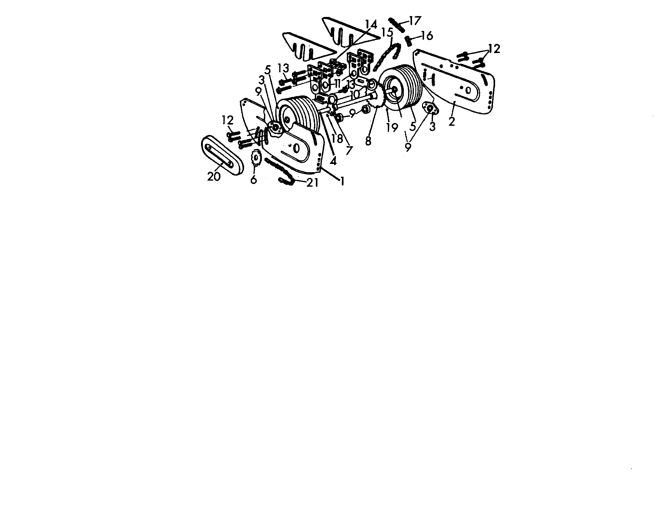 Rear axle