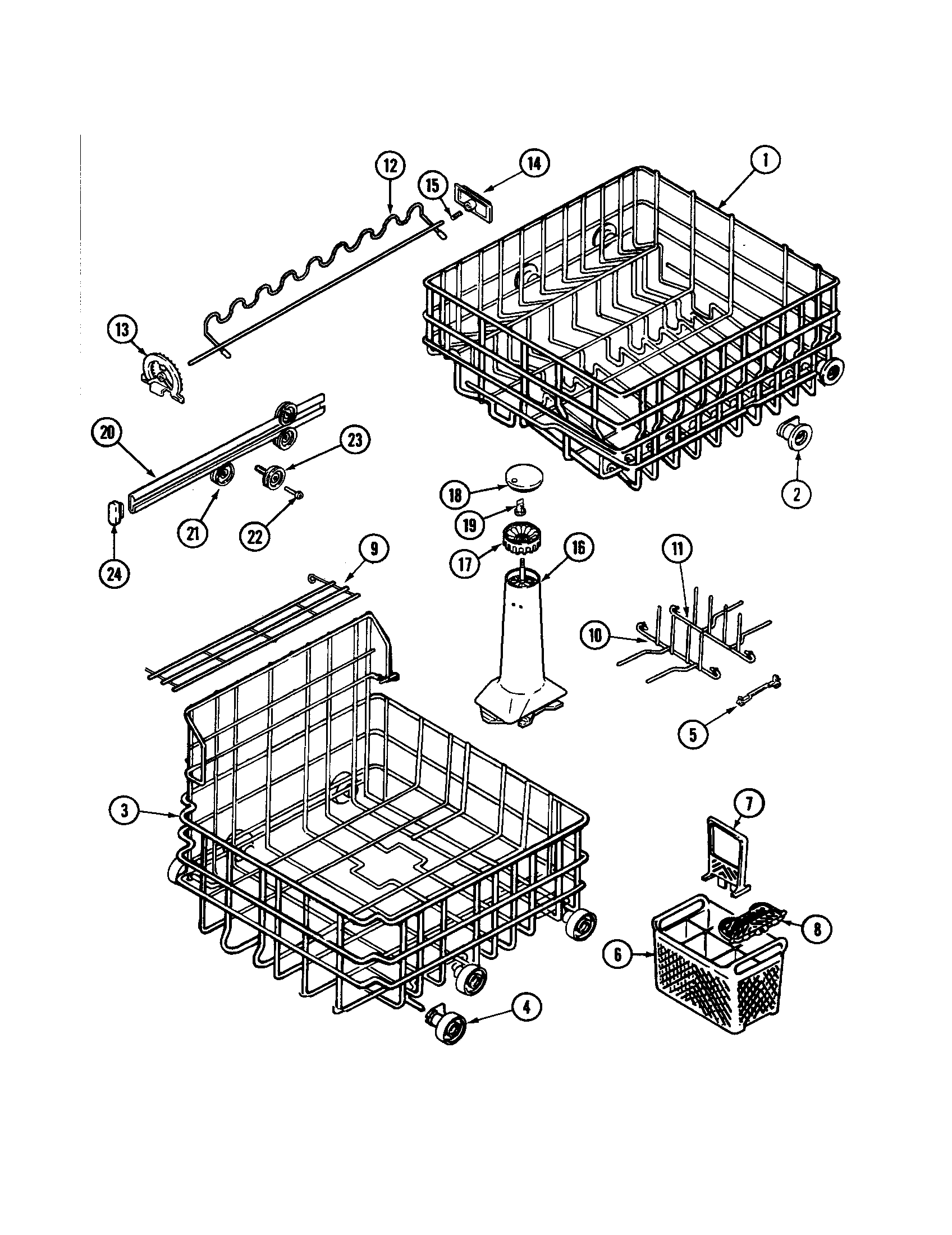 TRACK & RACK ASSEMBLY