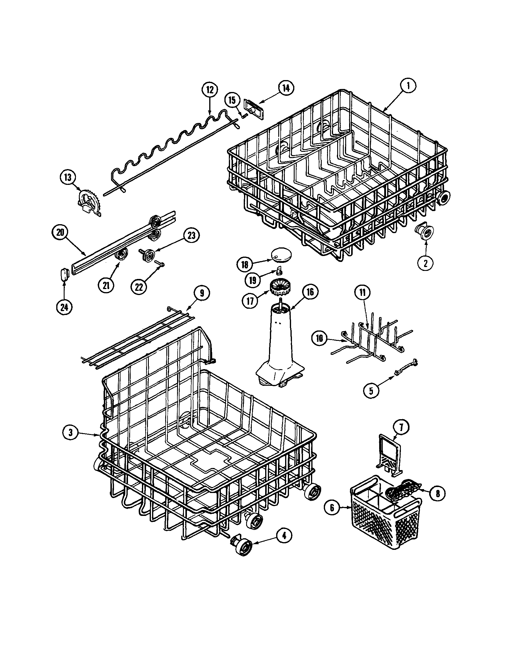 TRACK & RACK ASSEMBLY