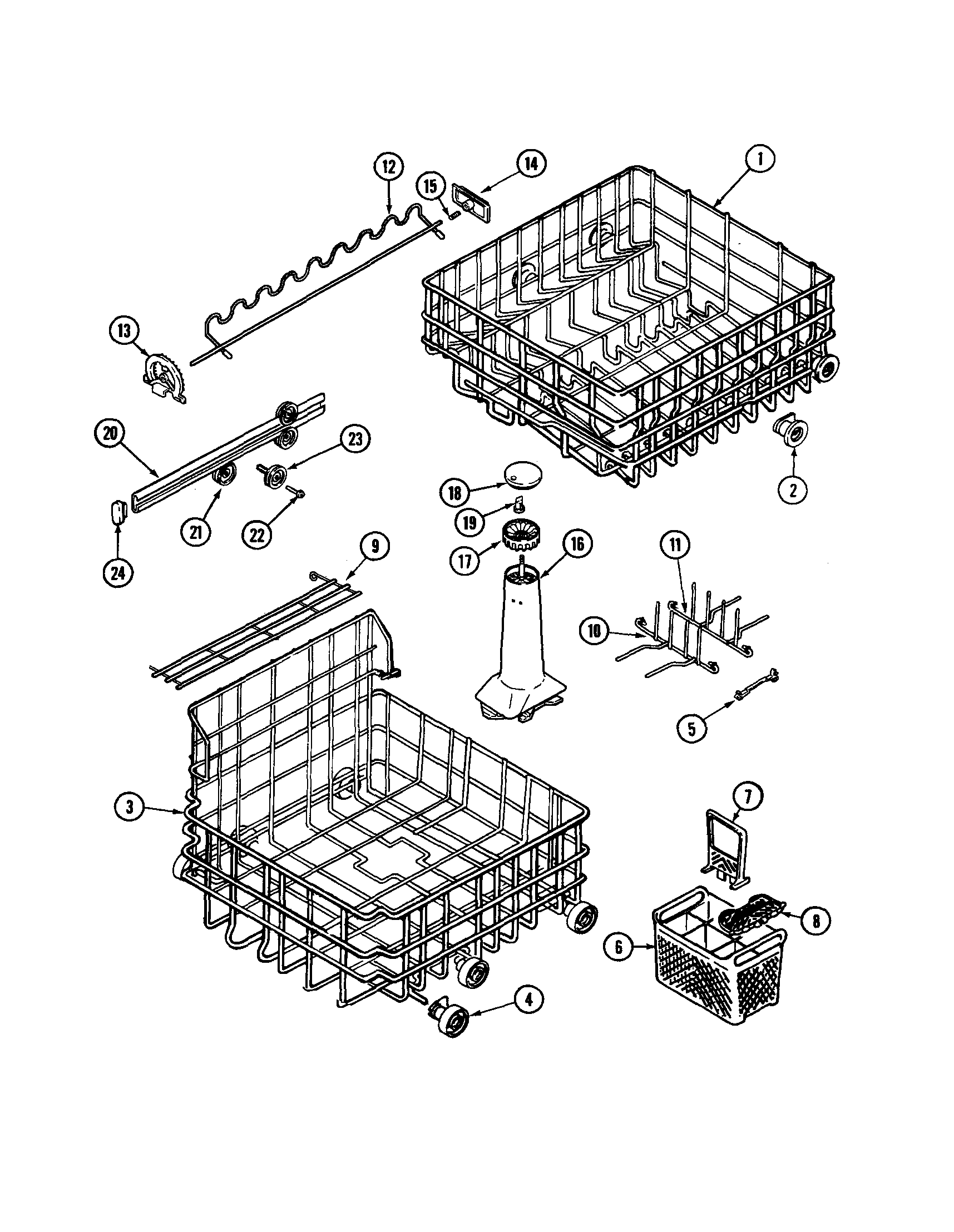 TRACK & RACK ASSEMBLY