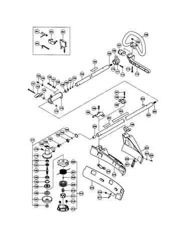 Shield/handle/main pipe