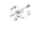 Poulan PP4620AV TYPE 5 chassis/bar/handle diagram