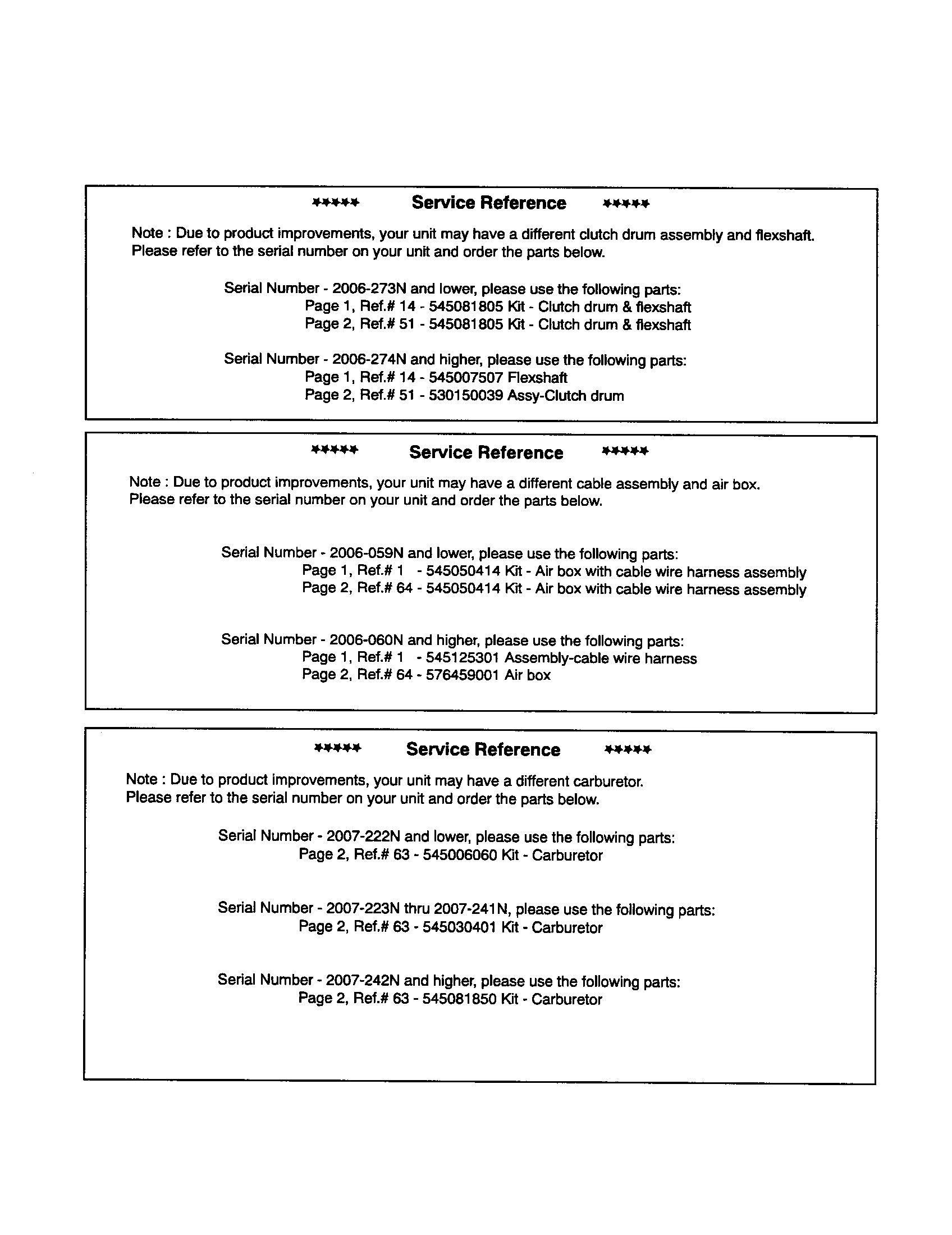 Service reference