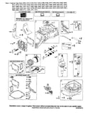 Cylinder/crankshaft/sump