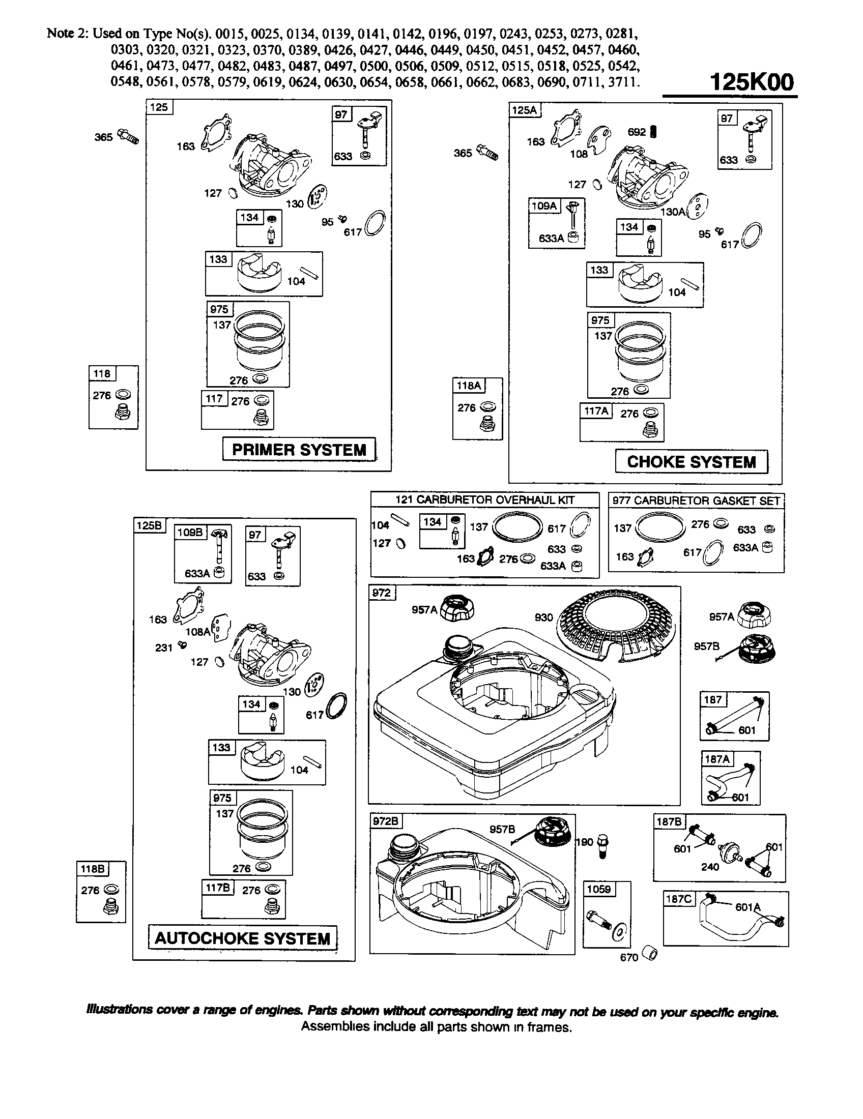 CARBURETOR/FUEL TANK