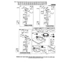 Briggs & Stratton 125K02-0525-E1 carburetor/fuel tank diagram