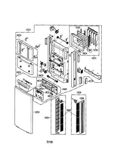 Front panel assembly