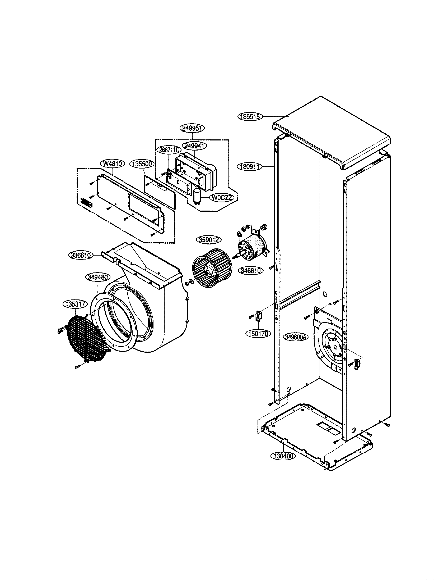 Housing/motor
