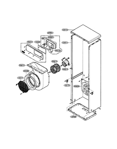Housing/motor