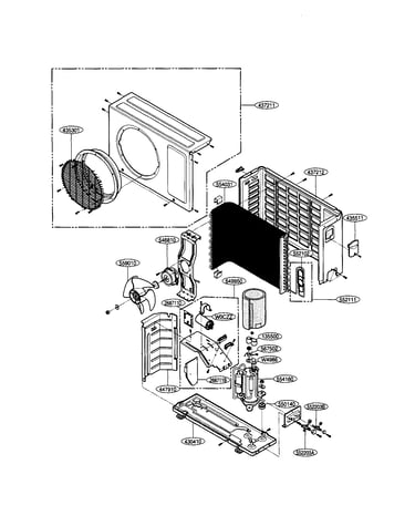 Outdoor unit (cooling)