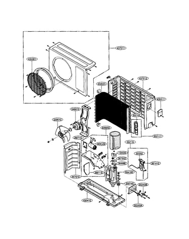 Outdoor unit (heating)