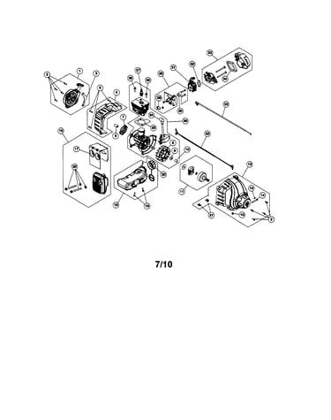 Short block/clutch cover