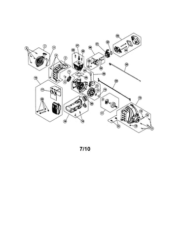 Short block/clutch cover