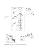 Carburetor/fuel tank