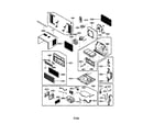 LG LWHP1000R room a/c diagram