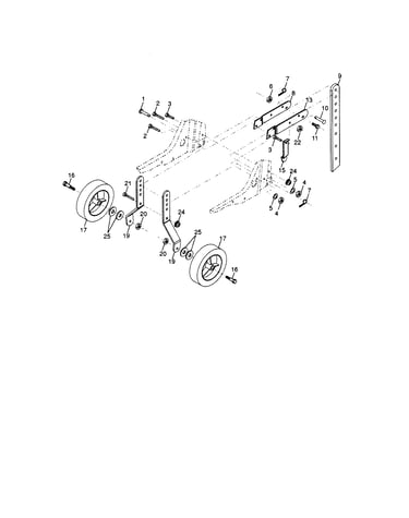 Wheel and depth stake