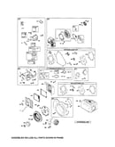 Carburetor/rewind starter