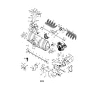 Agri-Fab 45-0418 housing/spiral blades/engine diagram