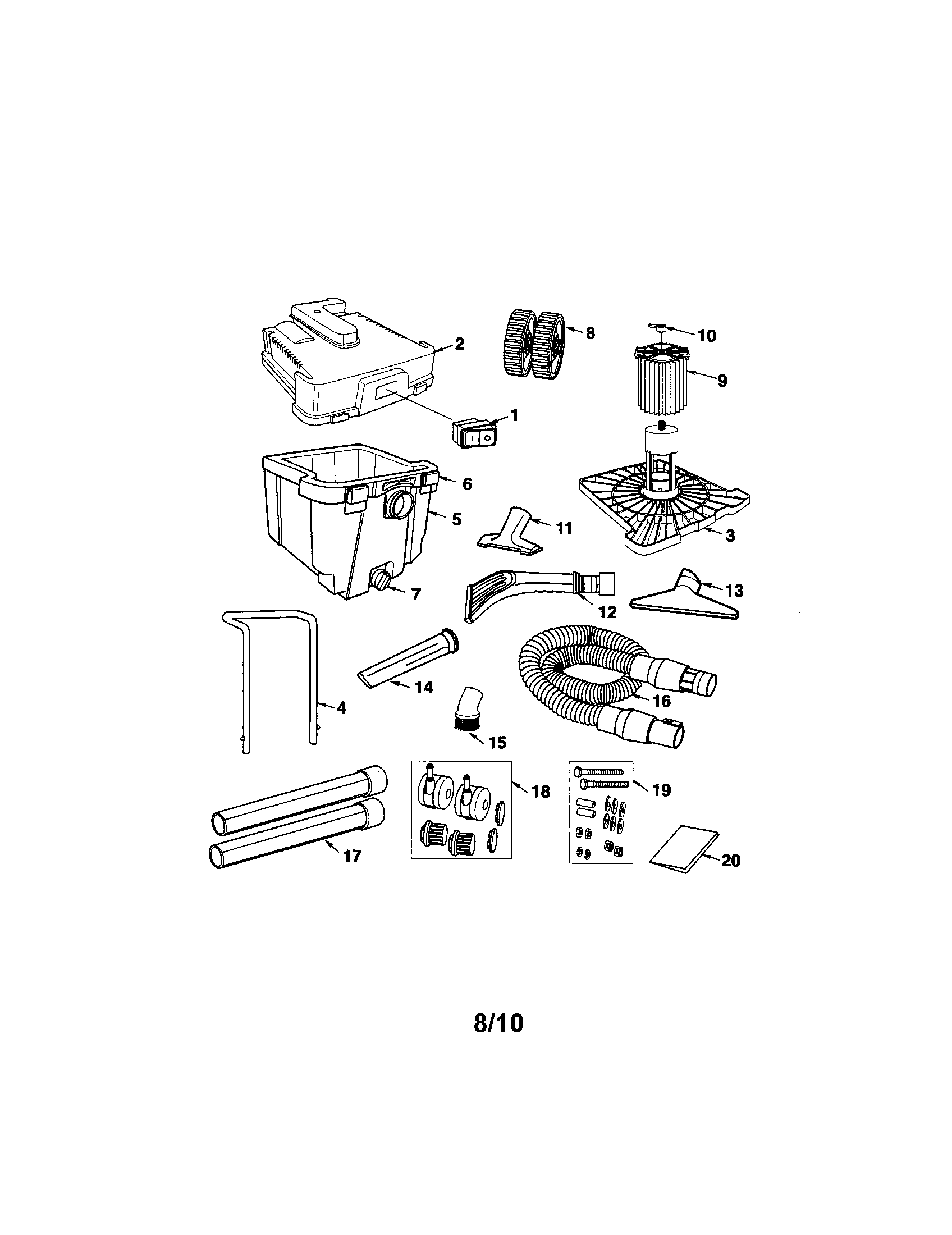 Wet/dry vac