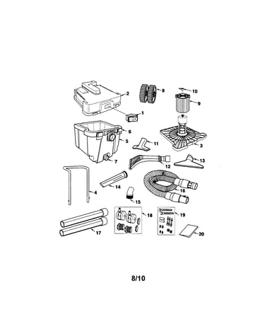 Wet/dry vac