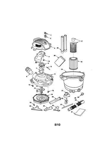 Wet/dry vac