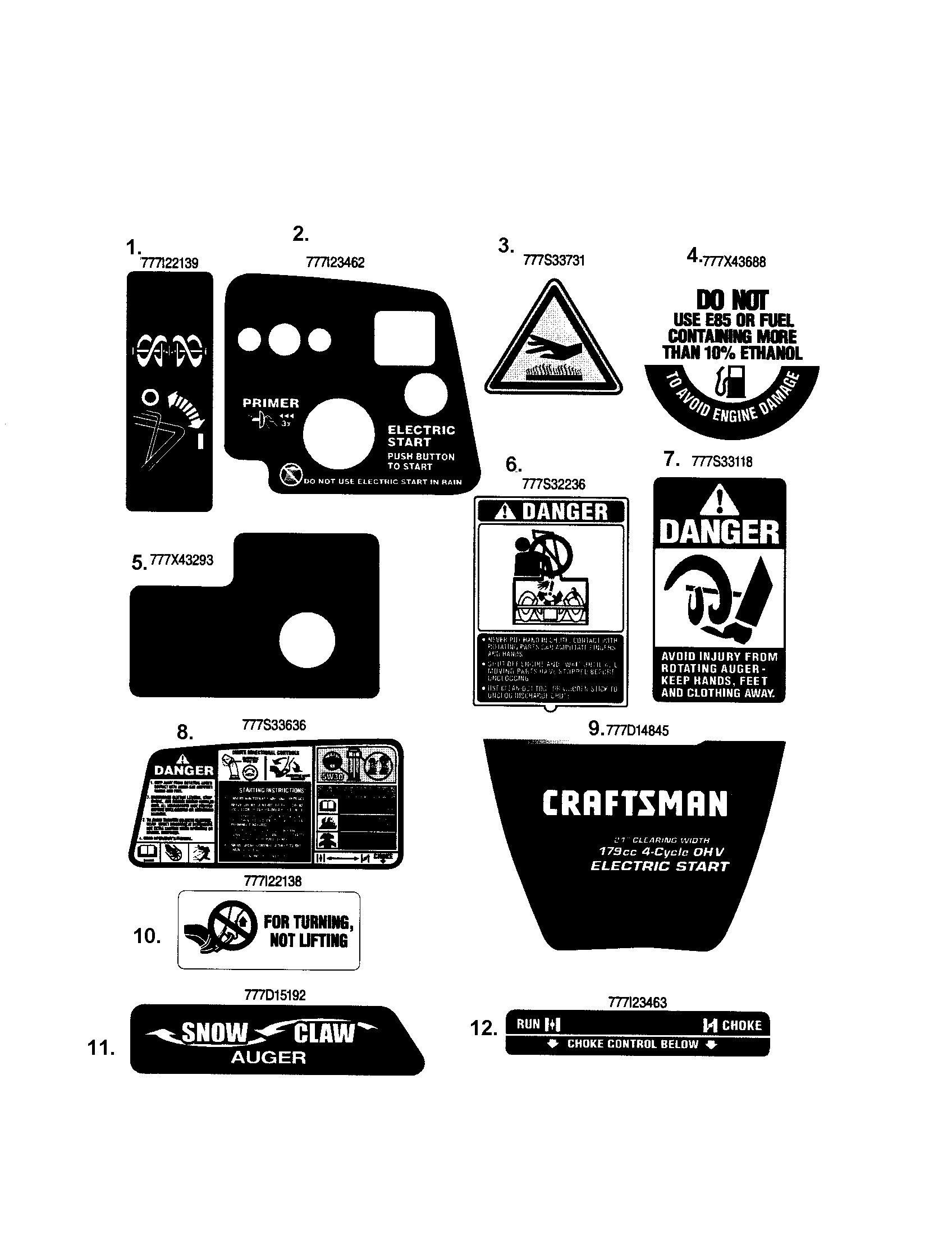 DECAL PAGE