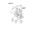 Craftsman 107289850 54" deck-housing/arbor diagram