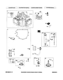 Cylinder/sump/dipstick