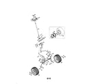 Craftsman PGT9000 steering/axle diagram