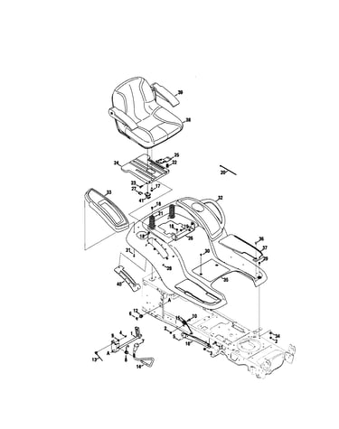 Seat/fender