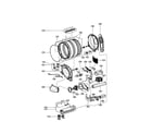LG DLE5932S drum/motor: electric type diagram