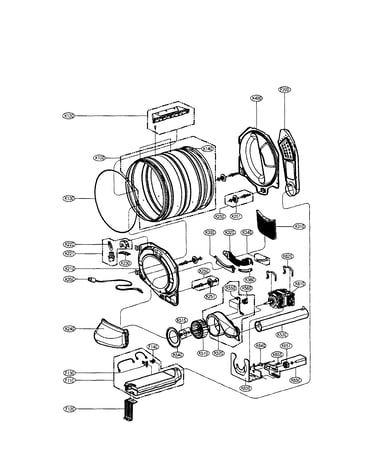 Drum/motor: electric type