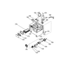LG DLEC733W base/motor diagram