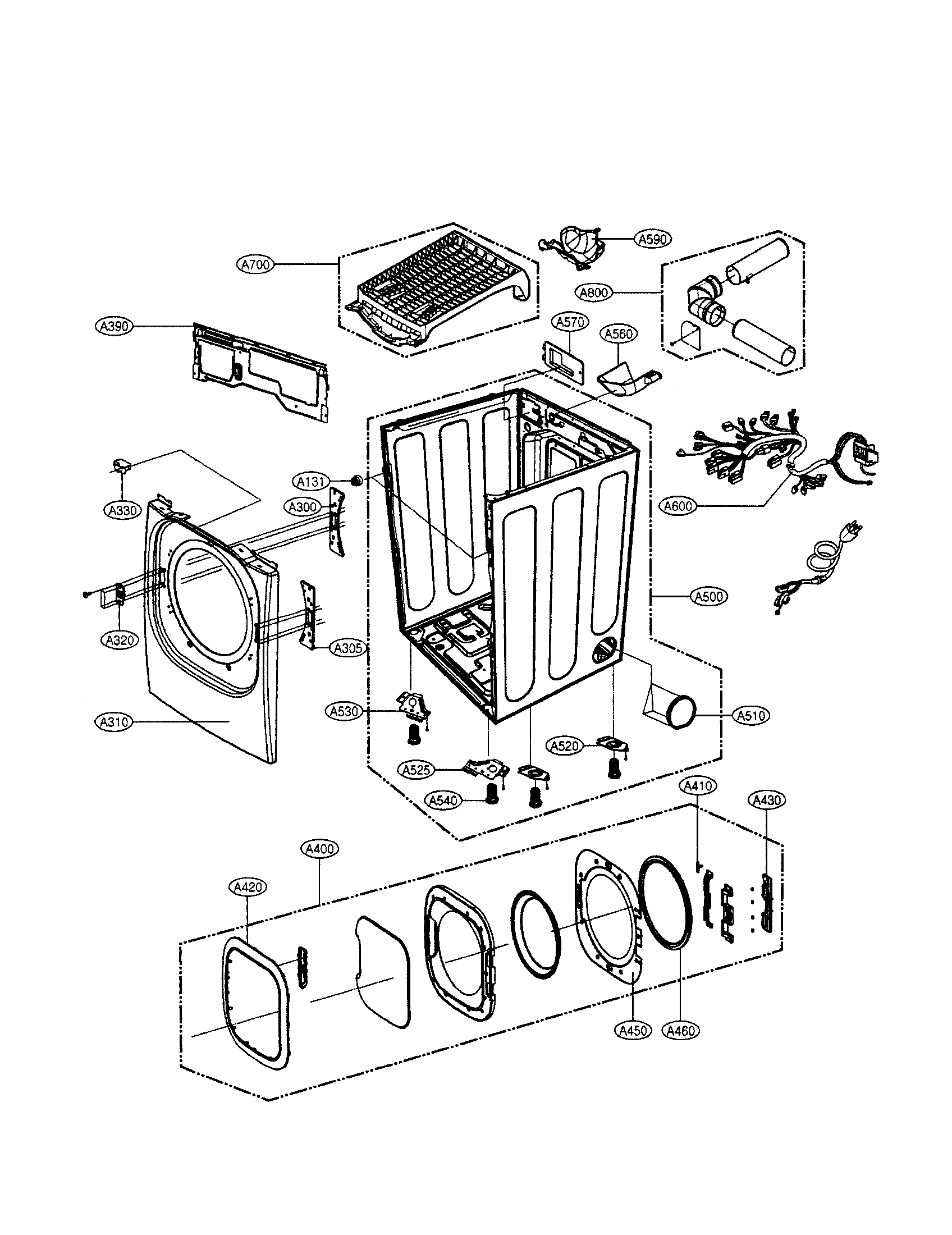 CABINET/DOOR: ELECTRIC TYPE