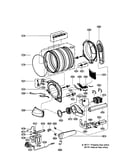 Drum/motor: gas type